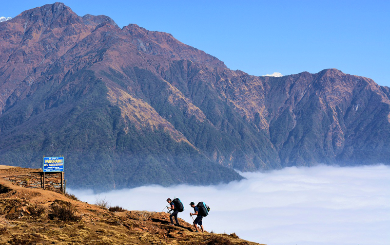 Trekking no Nepal