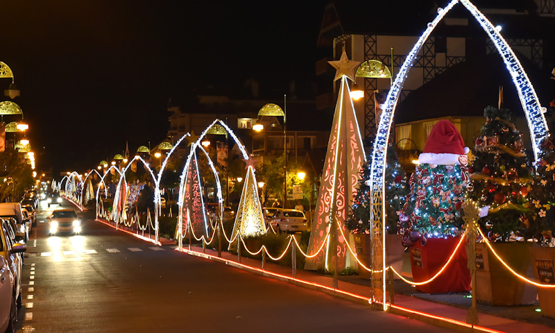 Natal Luz: decoração especial em Gramado